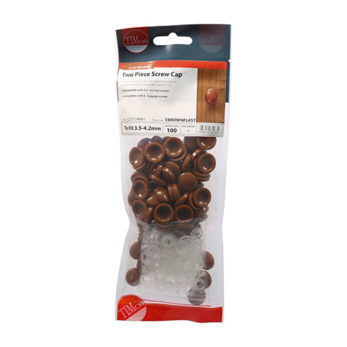 TIMCO Two Piece Screw Caps