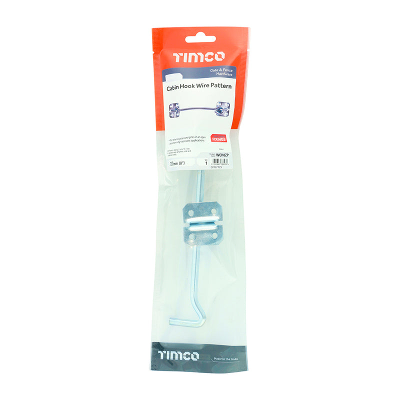 TIMCO Cabin Hooks Wire Pattern — Bag