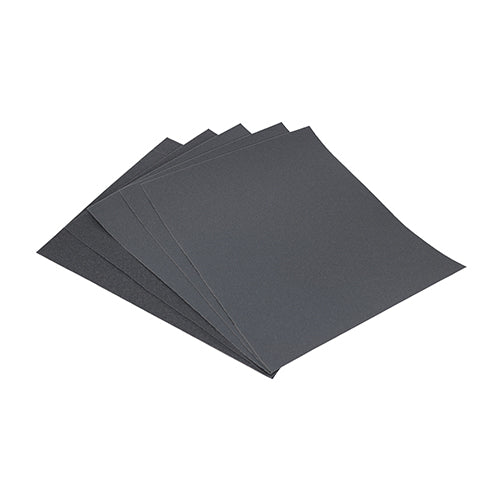 TIMCO Wet & Dry Sanding Sheets 600 Grit Black