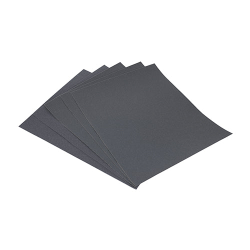 TIMCO Wet & Dry Sanding Sheets 600 Grit Black