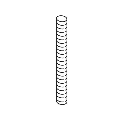 WP-PJ/07 - M8 x 75mm studding