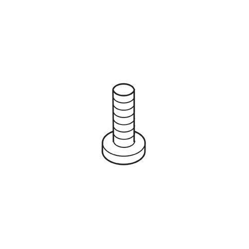 WP-SCW/42 - M5 x 12mm pan slot machine screw - UK only