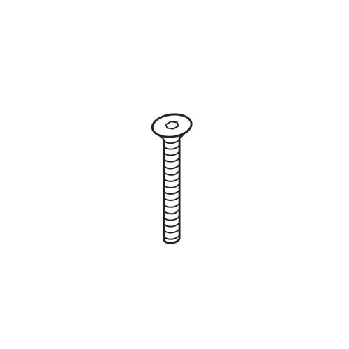 WP-SCW/52 - M6 x 40mm countersunk socket machine screw HJ edge stops - UK only