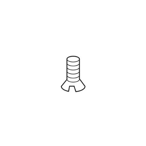 WP-SCW/54 - M4 x 8mm countersunk Pozi machine screw - UK only