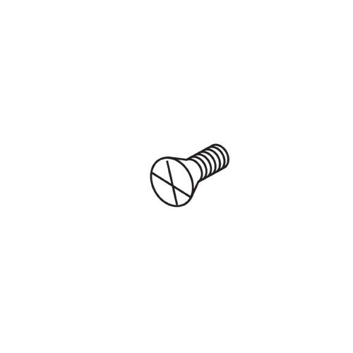 WP-SCW/121 - M5 x 8mm countersunk Pozi machine screw - UK only