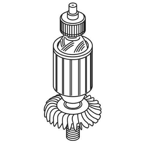 WP-T5EL/031A - Armature 115V with fan T5el v2