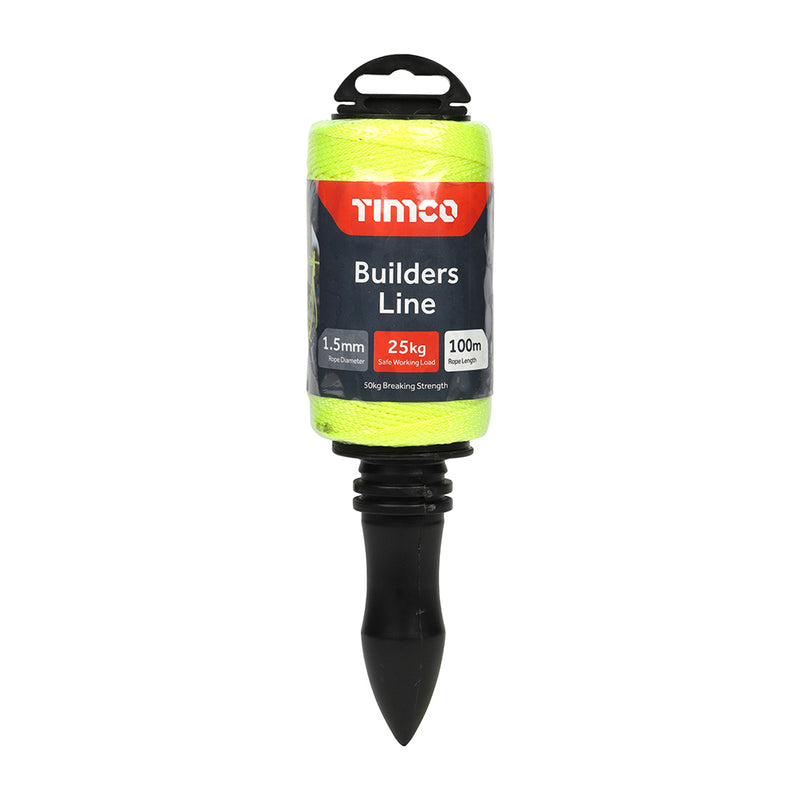 TIMCO Nylon Builders Line Pink - 1.5mm x 100m